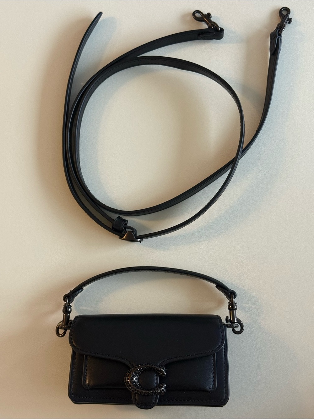 Authentic Coach Tabby Bag 12 V5/Black - Picture 7 of 7